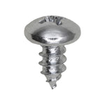 #10x3/8" Phillips Pan Head Tapping Screw, Type A/AB, Zinc