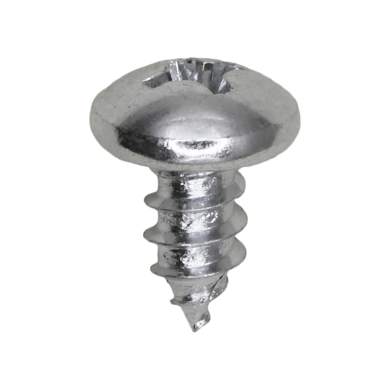 #10x3/8" Phillips Pan Head Tapping Screw, Type A/AB, Zinc