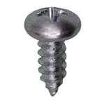 #10x1/2" Phillips Pan Head Tapping Screw, Type A/AB, Zinc