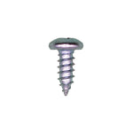 #10x1/2" Phillips Pan Head Tapping Screw, Type A/AB, Zinc