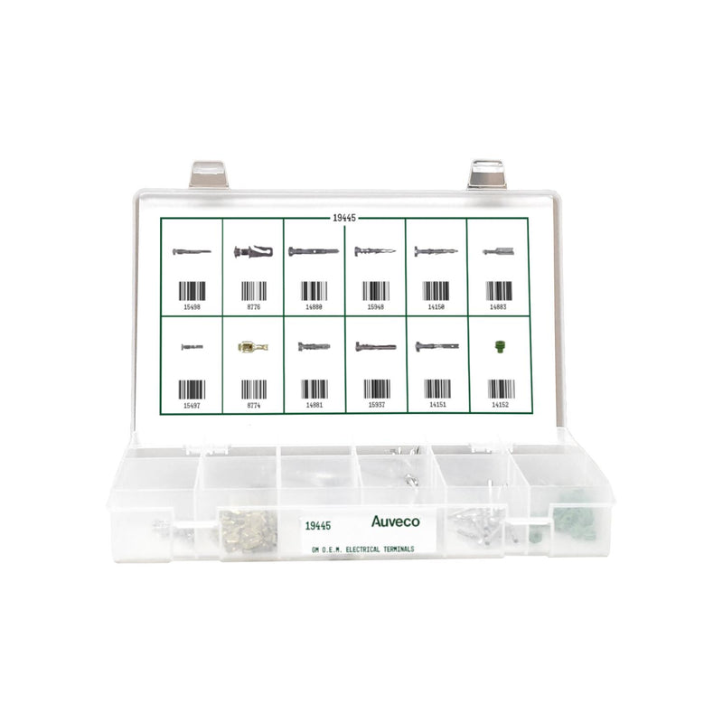 OEM Electrical Terminal Kit Assortment, 12 Varieties - 223 Pieces