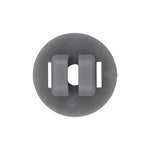 #8 Gray Nylon Rear Bumper Fascia Grommet