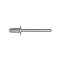 3/16" Specialty Rivet, 1/16"-1/8" Grip, Aluminum Body, Steel Mandrel