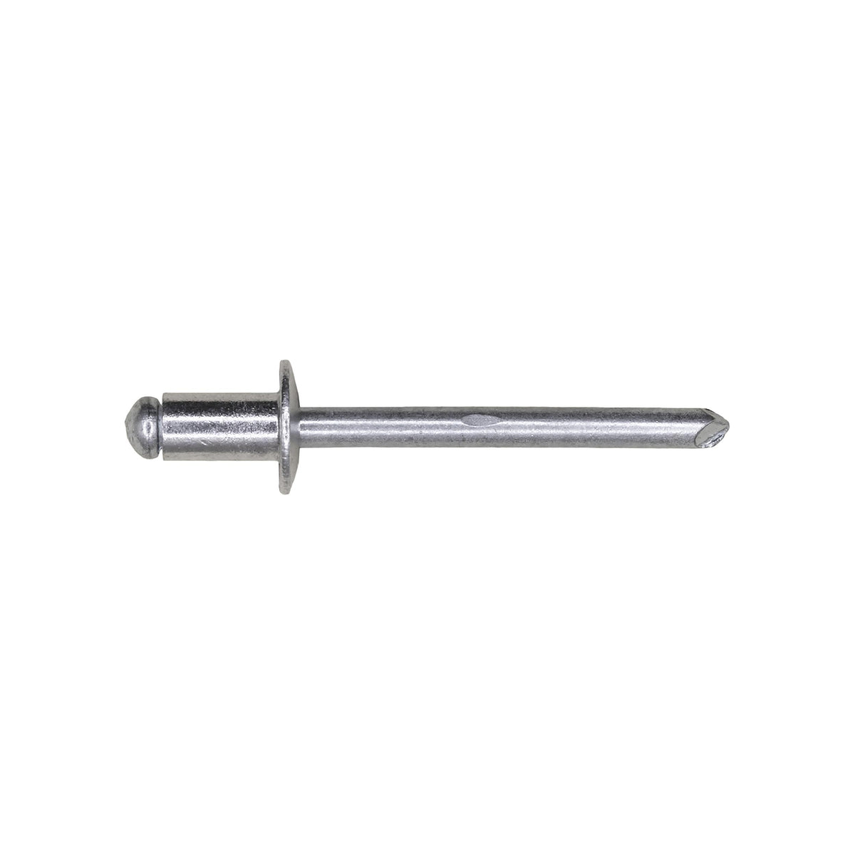 3/16" Specialty Rivet, 1/16"-1/8" Grip, Aluminum Body, Steel Mandrel
