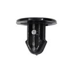 6mmx10mm Black Nylon Single Head Cowl Retaining Clip, 13mm Head