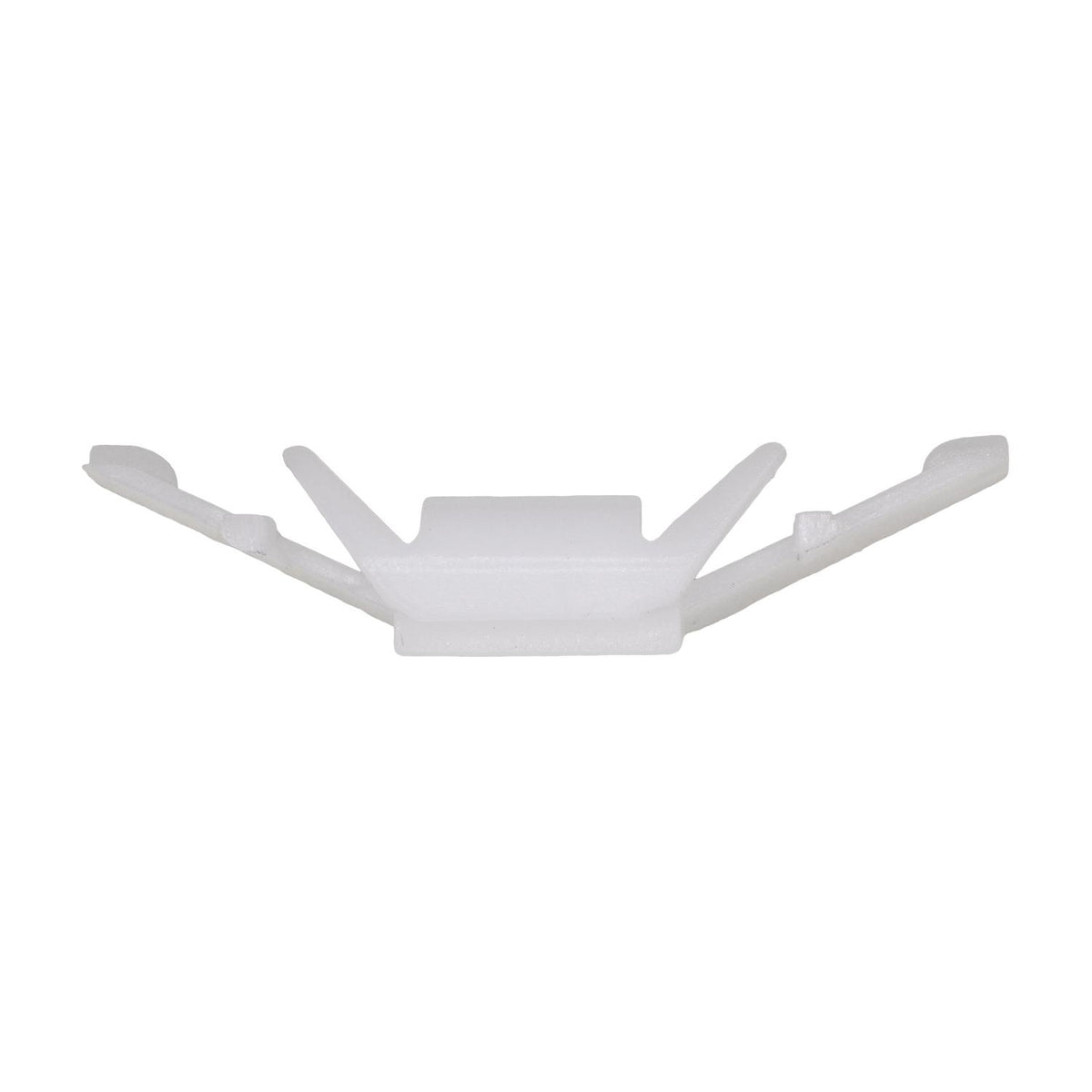 White Nylon Windshield Molding Clip