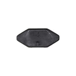 7mmx15mm Black Nylon Double Head Weatherstrip Christmas Tree Retainer Clip