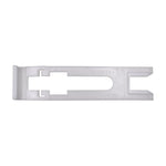 4-9/16" White Nylon Headlight Retainer
