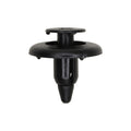 6mmx8mm Black Screw-Type Retainer with Open End, 18mm Head