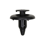 6mmx8mm Black Screw-Type Retainer with Open End, 18mm Head