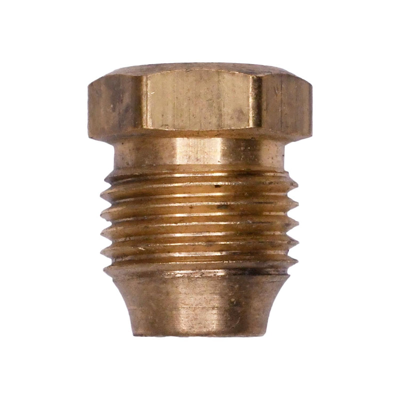 1/4" Brass Double Nut Threaded Sleeve Compression