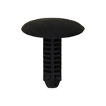 5mmx16mm Black Nylon Single Head Trnk Lining Christmas Tree Retainer, 16mm Head