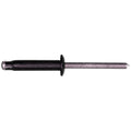 3/16" Split-Type Rivet Aluminum, 3/64"-15/64" Grip, Black Aluminum Body, Aluminum Mandrel