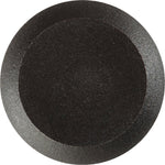 6mmx6mmx18mm Black Push-Type Door Sill Trim Plate Retainer with Closed End, 12mm Head