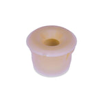#12-28 White Nylon Trim Panel Grommet Screw, 1/2" Hole