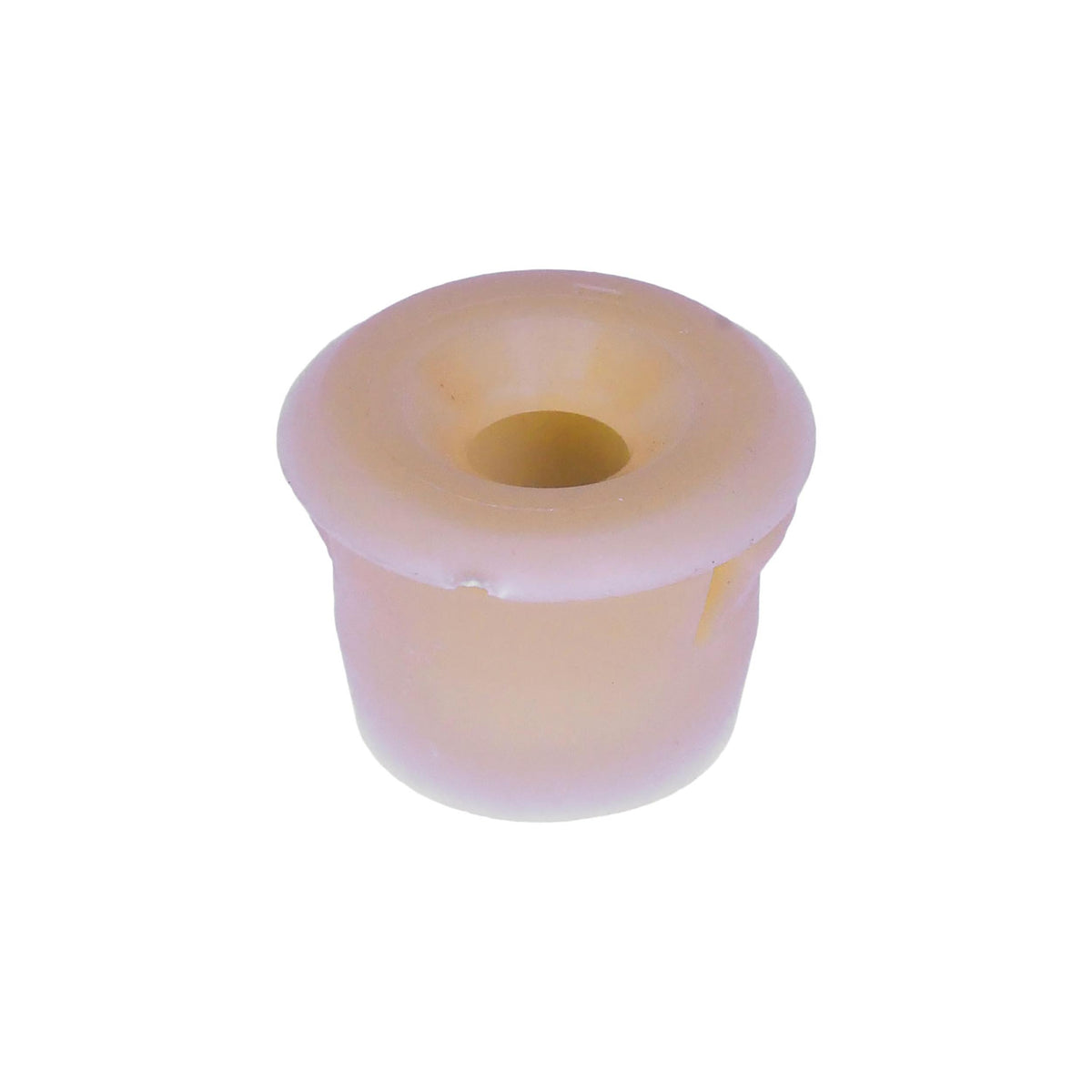 #12-28 White Nylon Trim Panel Grommet Screw, 1/2" Hole