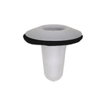 9mmx16mm White Nylon Cowl Vent Grommet