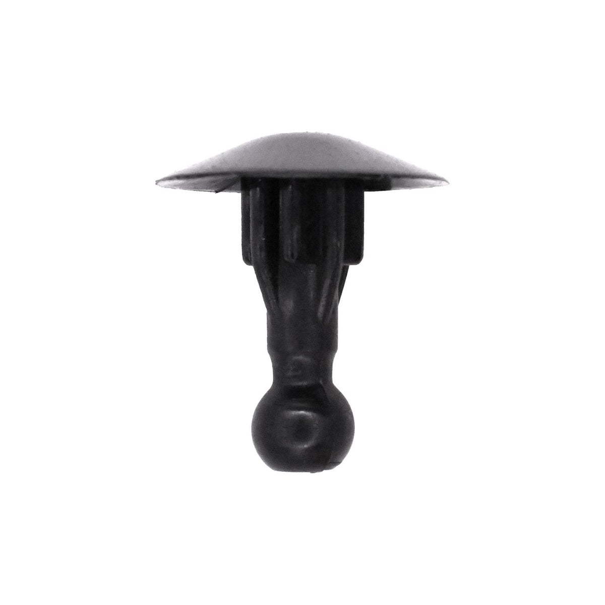 17mm Black Nylon Cowl Vent Pin Retainer, 16mm Head