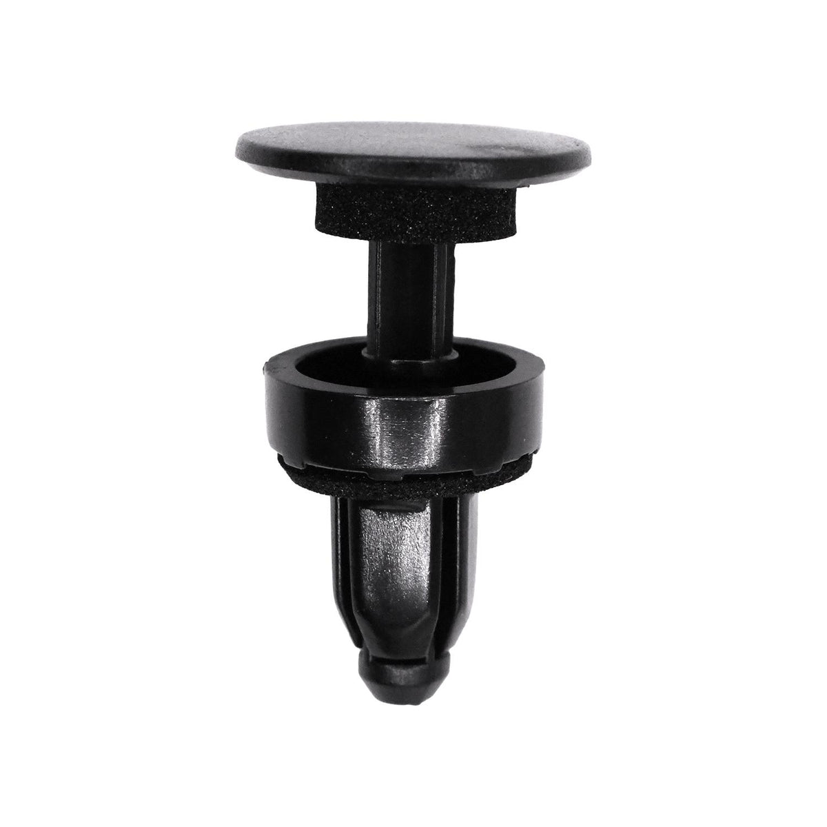 9mmx13mm Black Push-Type Cowl Top Retainer with Drive Pin, 17mm Head