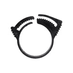 1-1/32" Black Nylon Single Bond Hose Clamp