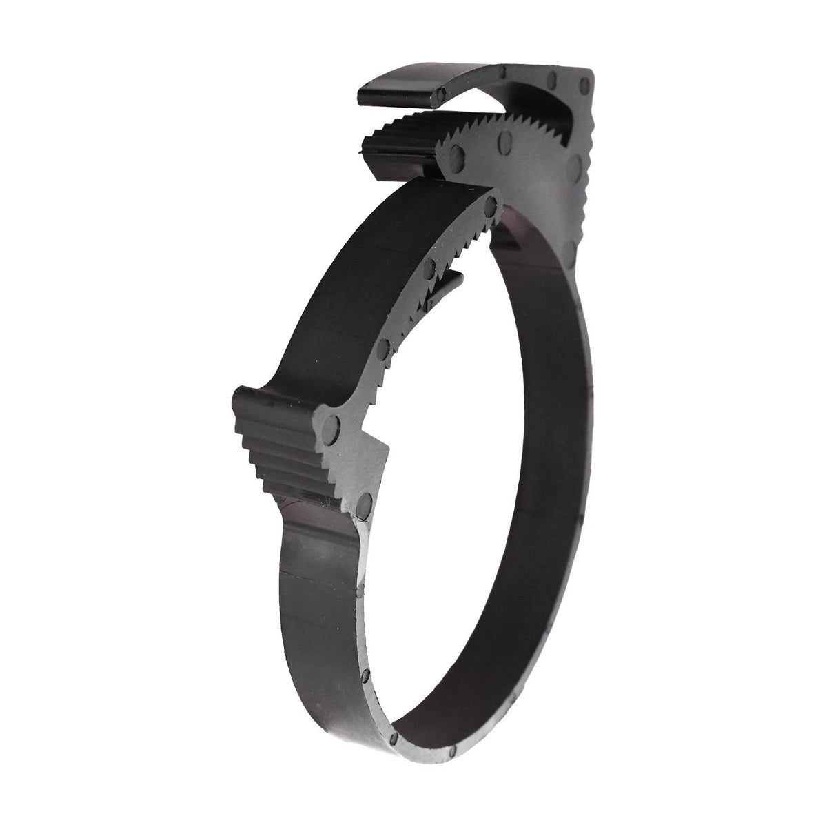 2-1/8" Black Nylon Single Bond Hose Clamp