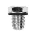 M14-1.5 Oil Drain Plug with Gasket Single Oversize, Zinc