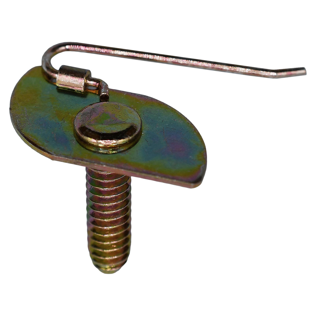 #10-24x3/4" Universal Molding Fastener Bolt, 1" Plate Length