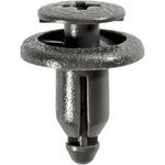 6mmx8mm Gray Screw-Type Door Trim Panel Retainer with Open End, 14mm Head