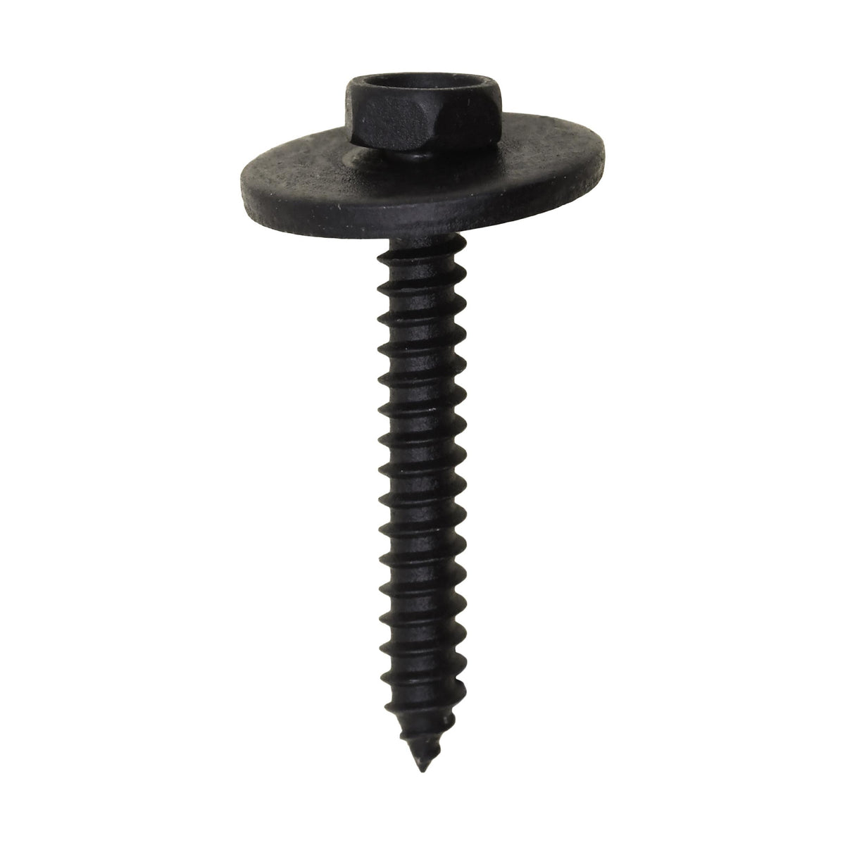 M4.2-1.41x30mm Hex Head SEMS Tapping Screw, Type A/AB, 17mm Washer, Phosphate