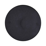3/8"x3/4" Black Nylon Single Head Hood Insulation Christmas Tree Retainer, 1-3/16" Head