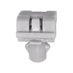 5/32" Gray Nylon Door Lock Clip Size