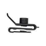 #10 Black Nylon U-Type Nut Screw, Panel 1.0mmMax.