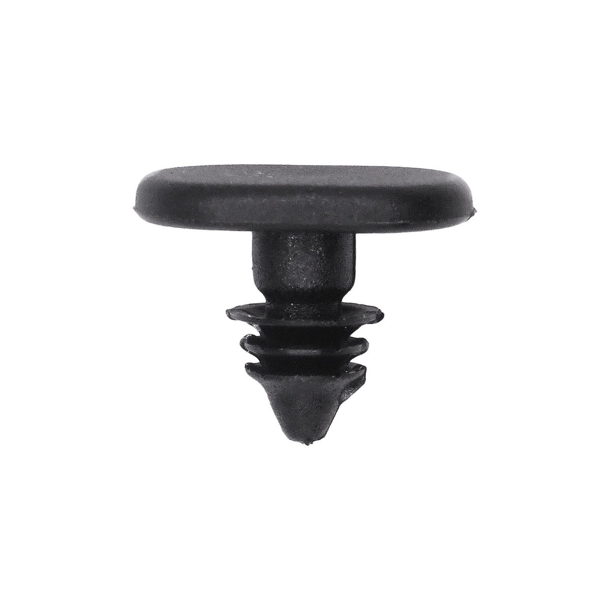 5mmx10mm Black Nylon Single Head Weatherstrip Christmas Tree Retainer, 15mm Head