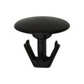 7mmx8mm Black Nylon Single Head Hood Seal Retaining Clip, 11mm Head