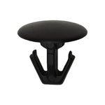 7mmx8mm Black Nylon Single Head Hood Seal Retaining Clip, 11mm Head