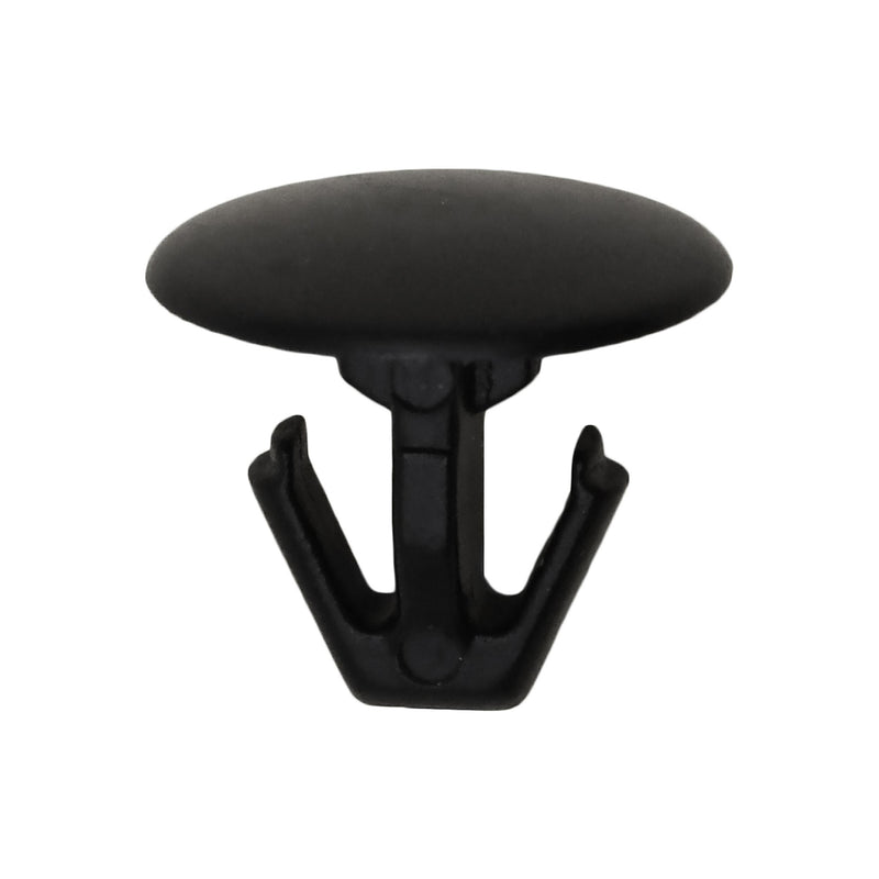 7mmx8mm Black Nylon Single Head Hood Seal Retaining Clip, 11mm Head