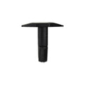 7mmx14mm Black Nylon Double Head Cowl Vent Retaining Clip Size