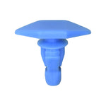 6mmx12mm Blue Nylon Double Head Weatherstrip Christmas Tree Retainer Size