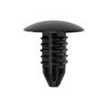 5mm Squarex6mm Black Nylon Single Head Weatherstrip Christmas Tree Retainer, 12mm Head