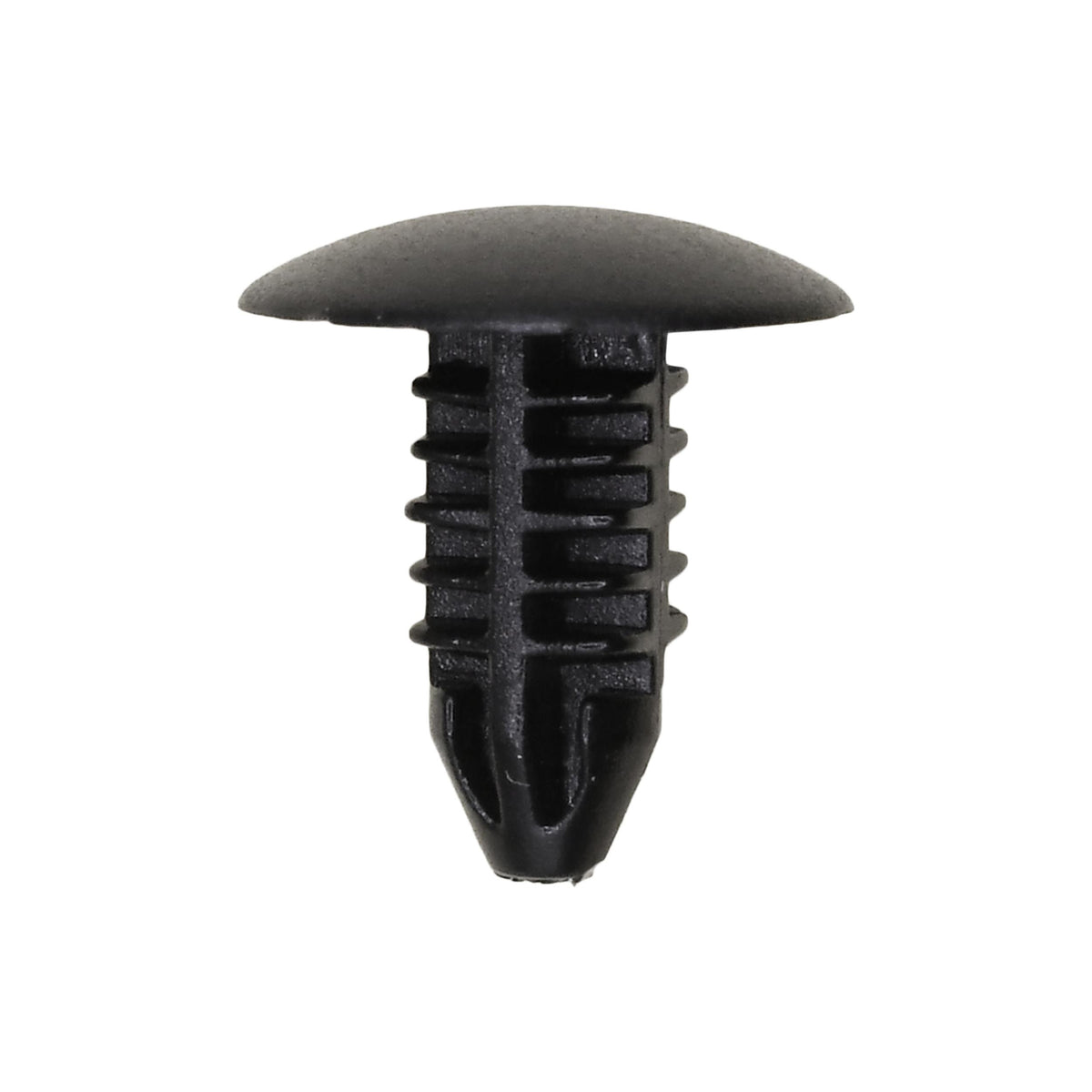 5mm Squarex6mm Black Nylon Single Head Weatherstrip Christmas Tree Retainer, 12mm Head