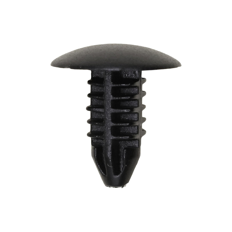 5mm Squarex6mm Black Nylon Single Head Weatherstrip Christmas Tree Retainer, 12mm Head