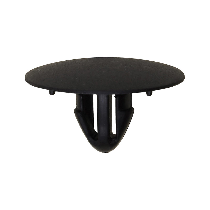10mm Black Nylon Single Head Hood Insulation Clip, 25mm Head