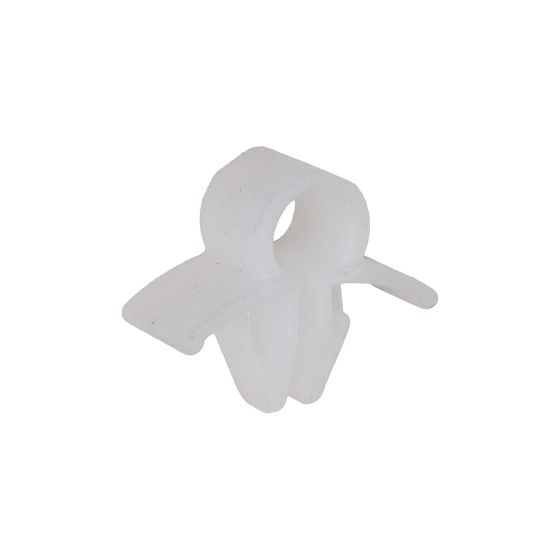 7mm White Nylon Wire Routing Clip Holds Wire