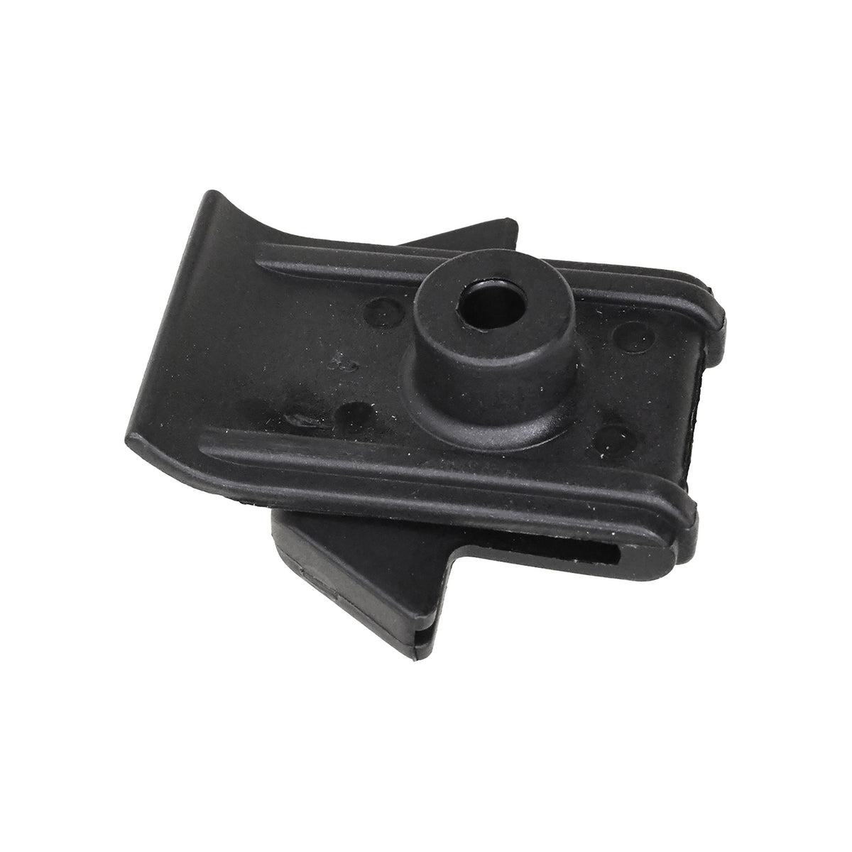 20mmx32mm Black Nylon Fender Clip U-Nut Screw, Panel 2mmMax.