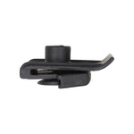20mmx32mm Black Nylon Fender Clip U-Nut Screw, Panel 2mmMax.