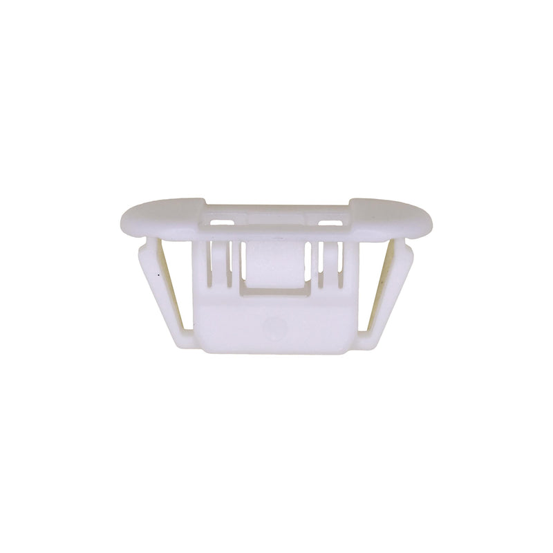 14mm White Nylon Kick Plate Ret Grommet Head Size, 14mmx34mm Head