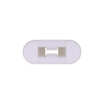 14mm White Nylon Kick Plate Ret Grommet Head Size, 14mmx34mm Head