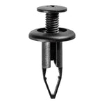 9mmx26mm Black Screw-Type Retainer with Closed End, 20mm Head