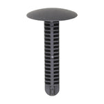 27mm Black Nylon Single Head Trunk Trim Christmas Tree Retainer, 16mm Head
