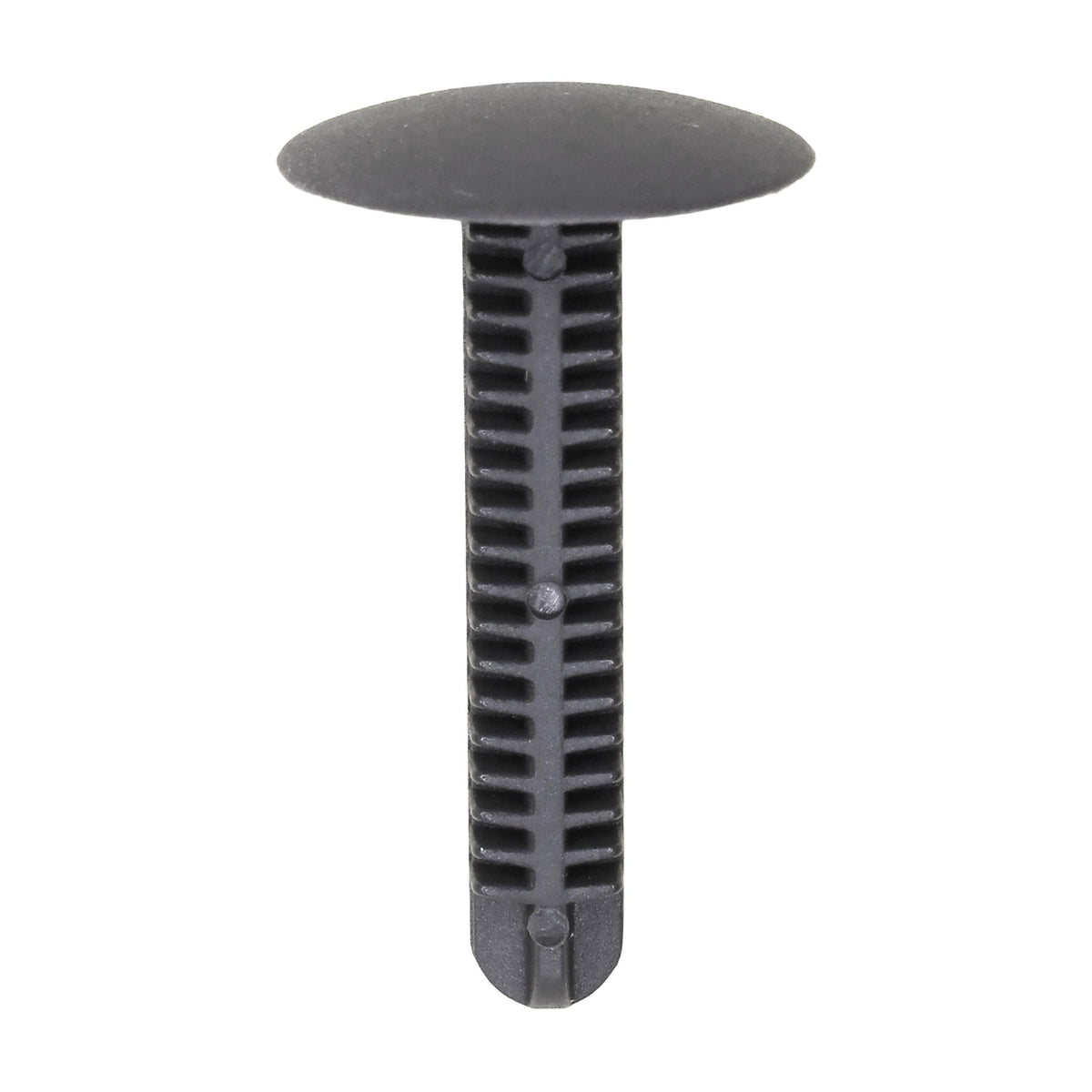27mm Black Nylon Single Head Trunk Trim Christmas Tree Retainer, 16mm Head